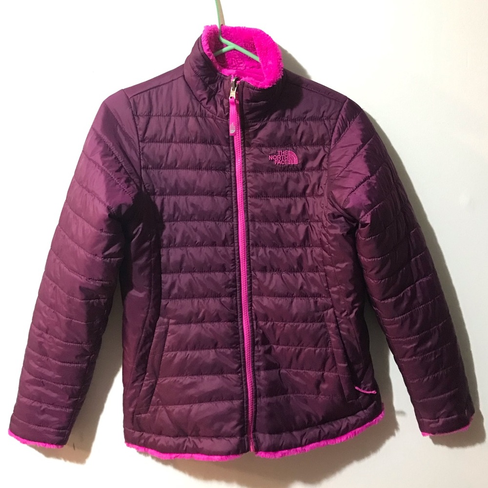 The North Face Kids Puffer Jacket - Purple and Pink